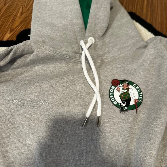 NBA Marcelo Burlon Hoodie & adidas Wales Bonner Pull-On Jacket - Picture 4 of 16